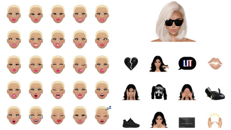 Illustration for article titled Amber Rose Is Being Accused of Copying Kim Kardashian's Emojis
